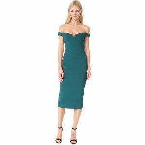 Cinq À Sept Women's Green Garnet Off-the-shoulder